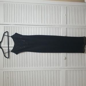 Maria Bonita Evening Long Gown..Color Black..Size M